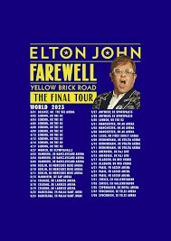 elton john tour dates