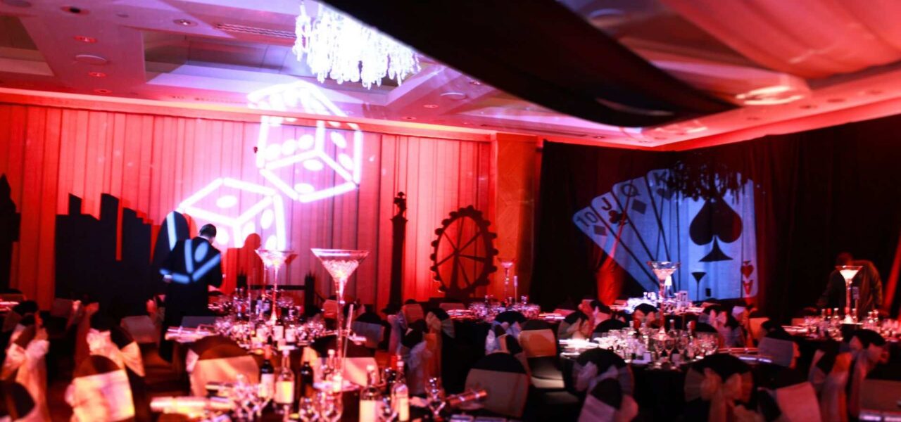 casino themed gala