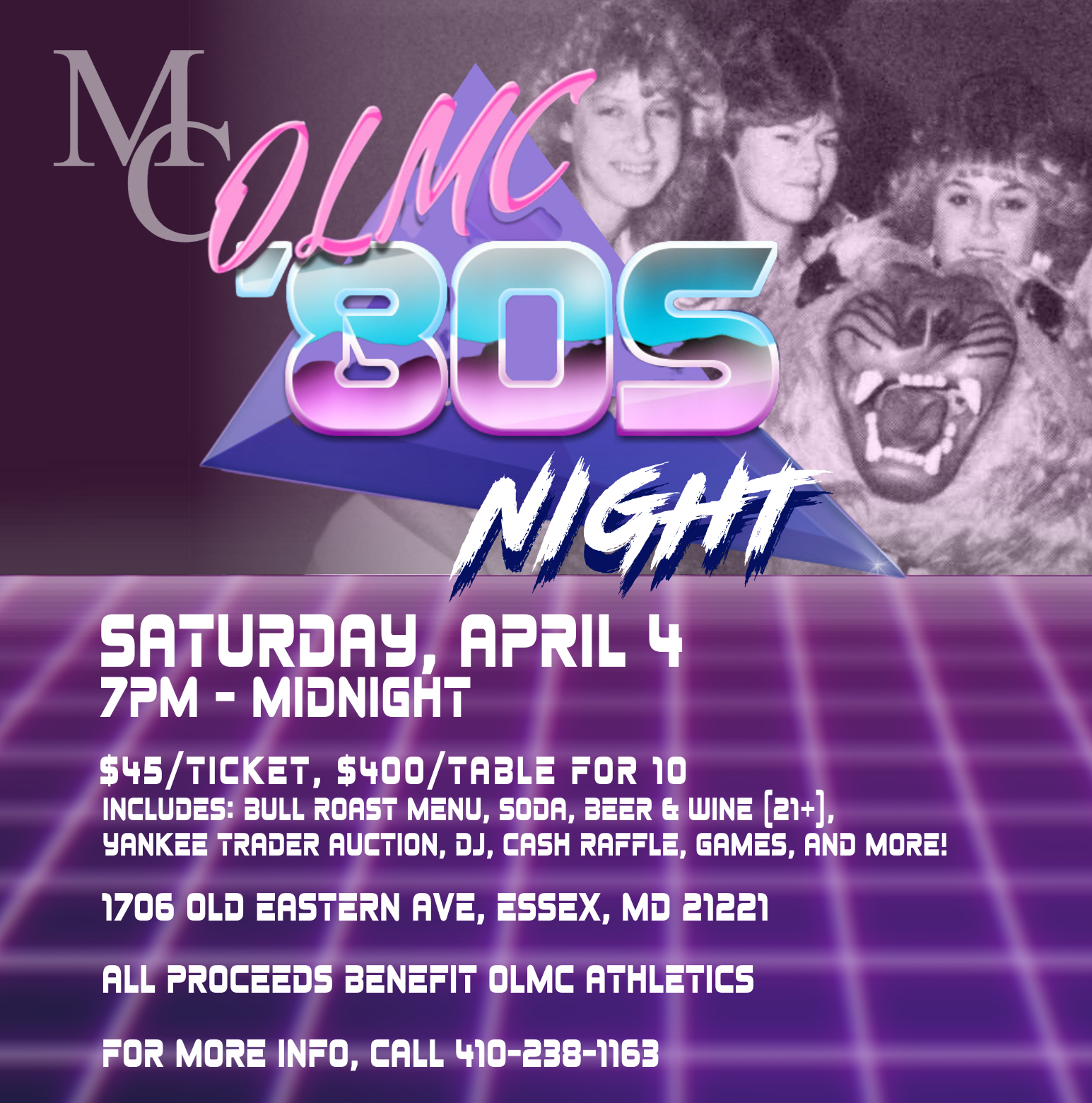 80s night theme