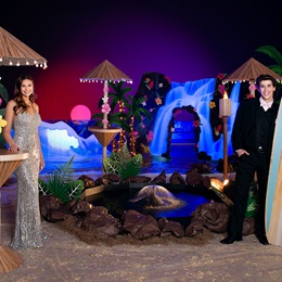 caribbean night theme party