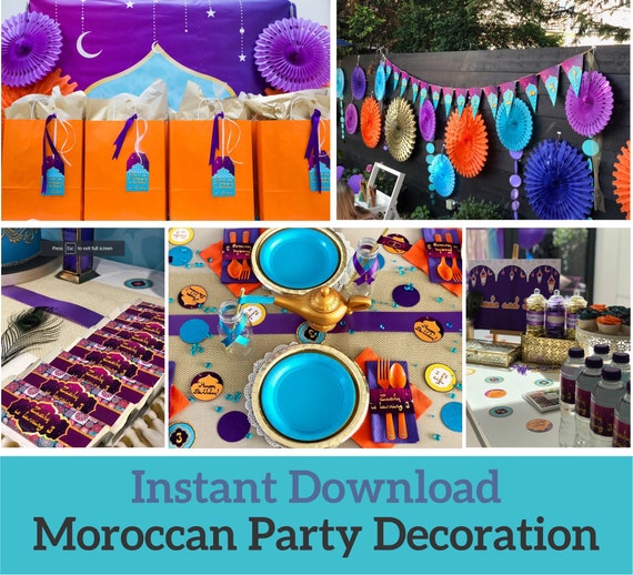 arabian nights theme birthday party