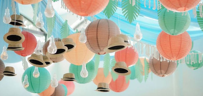 caribbean night party theme