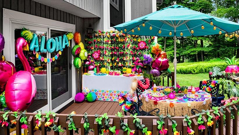 hawaiian theme night