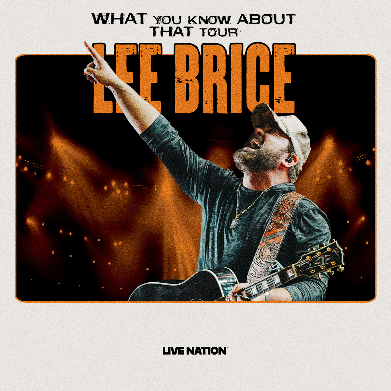 lee brice tour