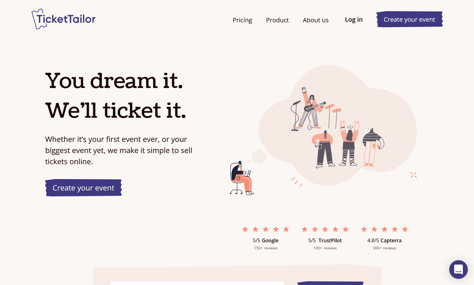 sell tickets online